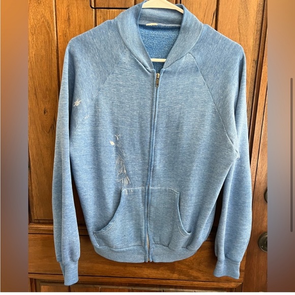 Blue cotton sweater cute & comfy ⛔️NO TRADE, NO RETURN. - Picture 2 of 8